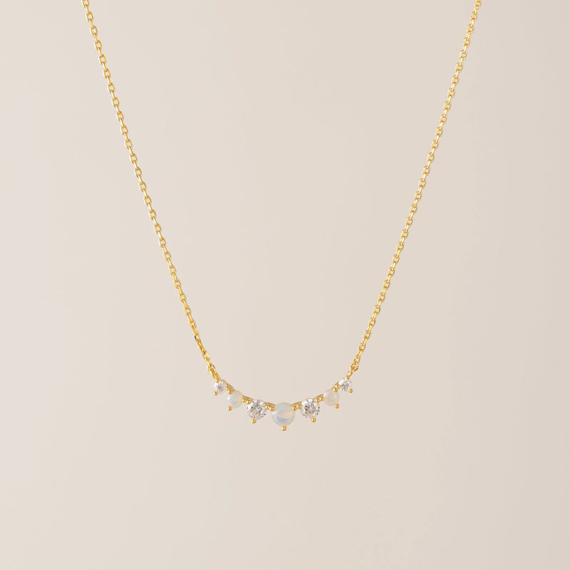 Gold Dewdrop Necklace