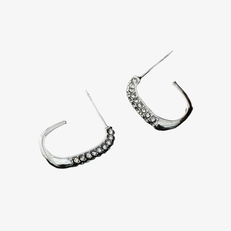Firle Silver Earrings