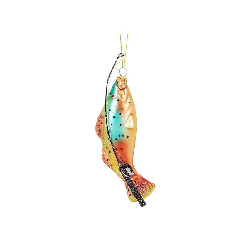 Fish & Rod Ornament