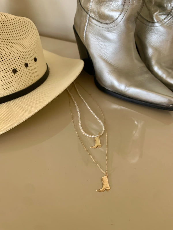Large Howdy Necklace