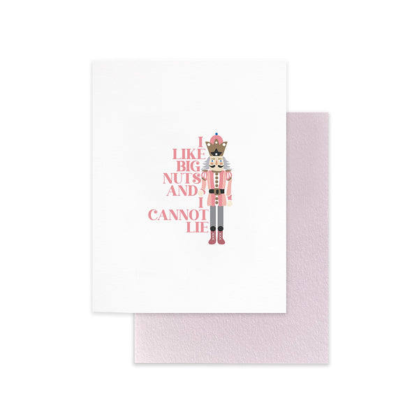 I Like Big Nuts Nutcracker Holiday Card