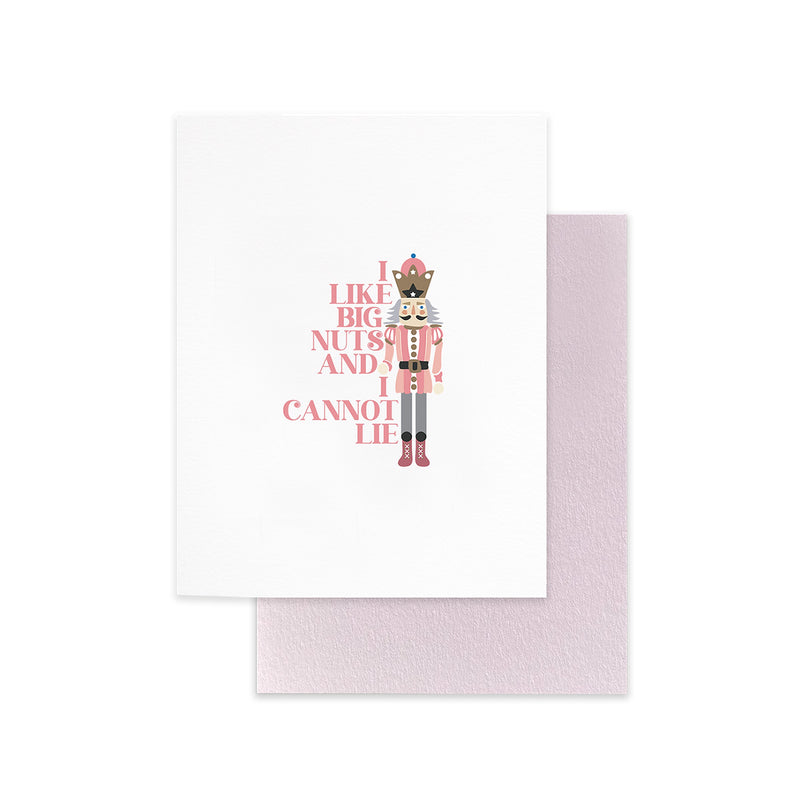 I Like Big Nuts Nutcracker Holiday Card