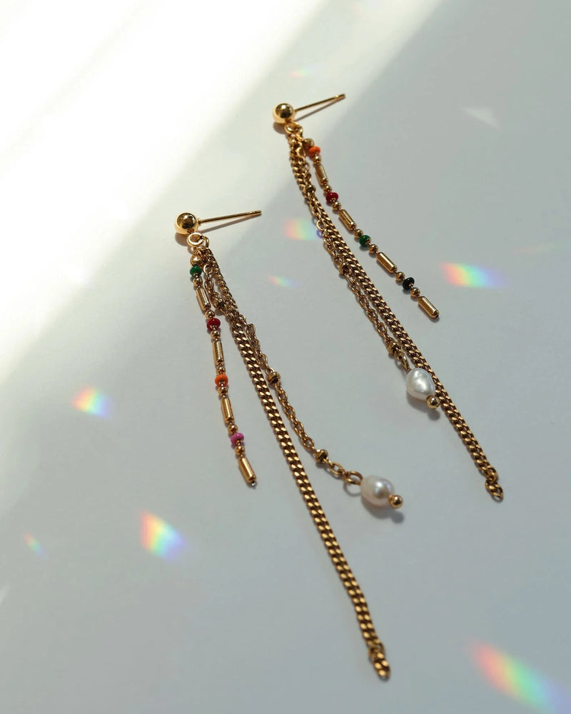 Whimsy Gold Earrings