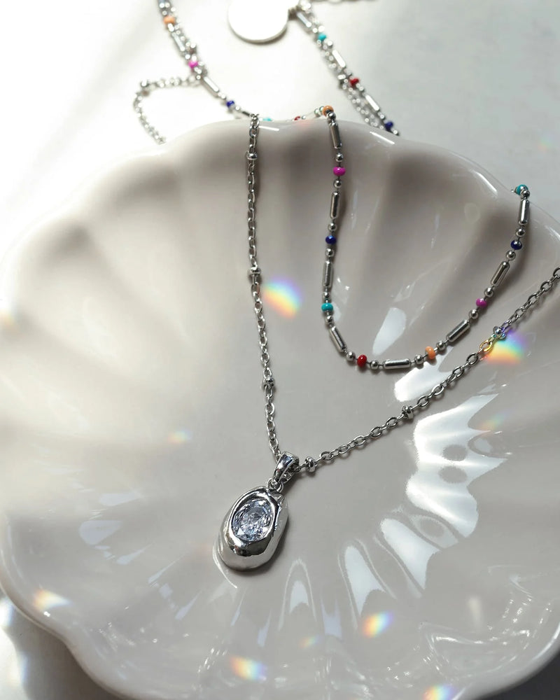 Twinkle Silver Necklace