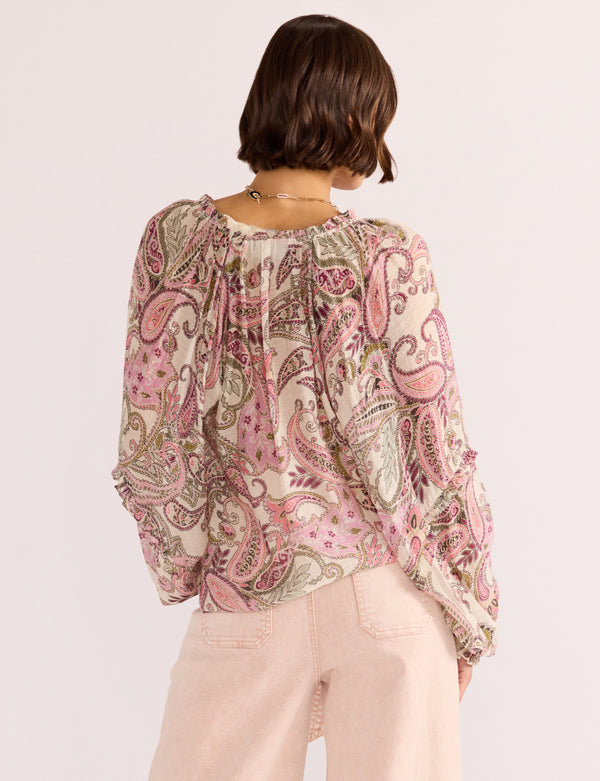 Cadence Long Sleeve Blouse