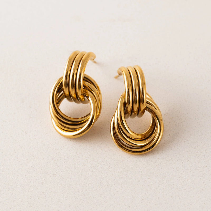 Gold Maris Knocker Earrings
