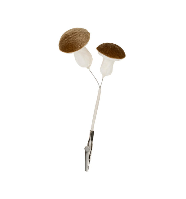 Mini Mushroom Ornament Clip