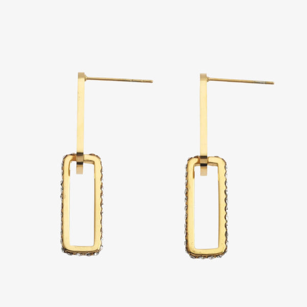 Luciana Paper Clip Earrings