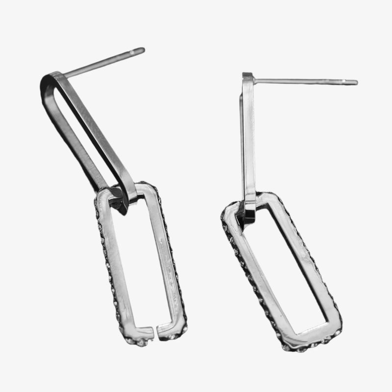 Luciana Paper Clip Earrings