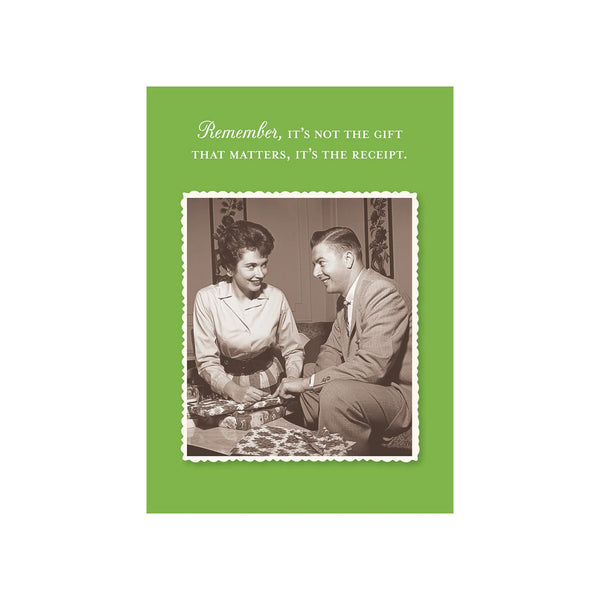 Receipt Holiday Card