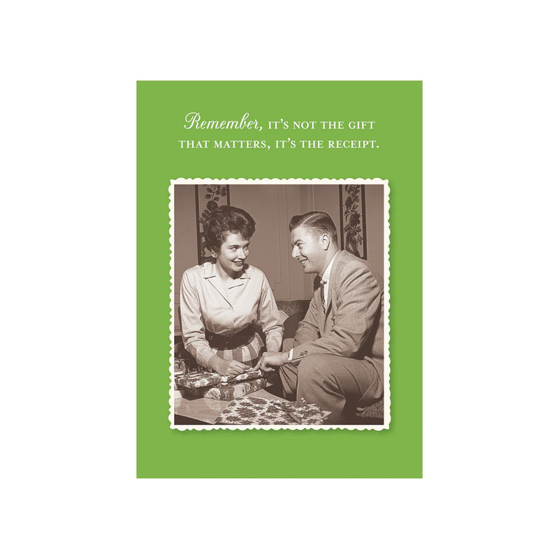 Receipt Holiday Card