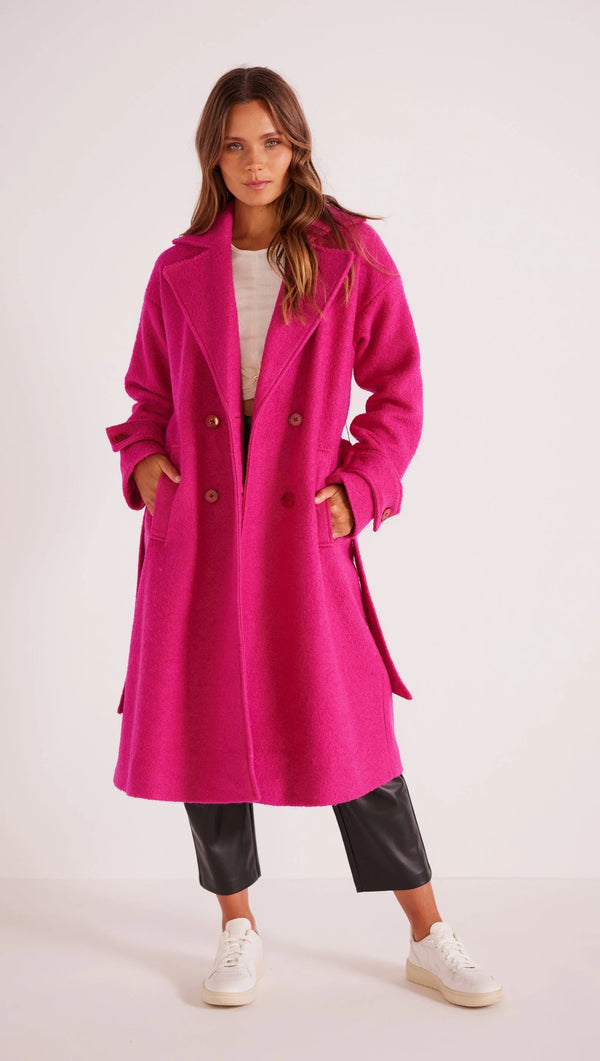 Safira Wool Blend Coat