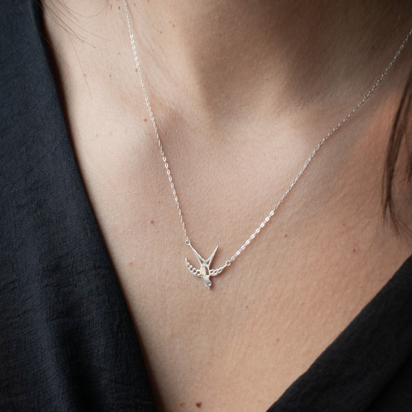 Silver Sparrow Necklace