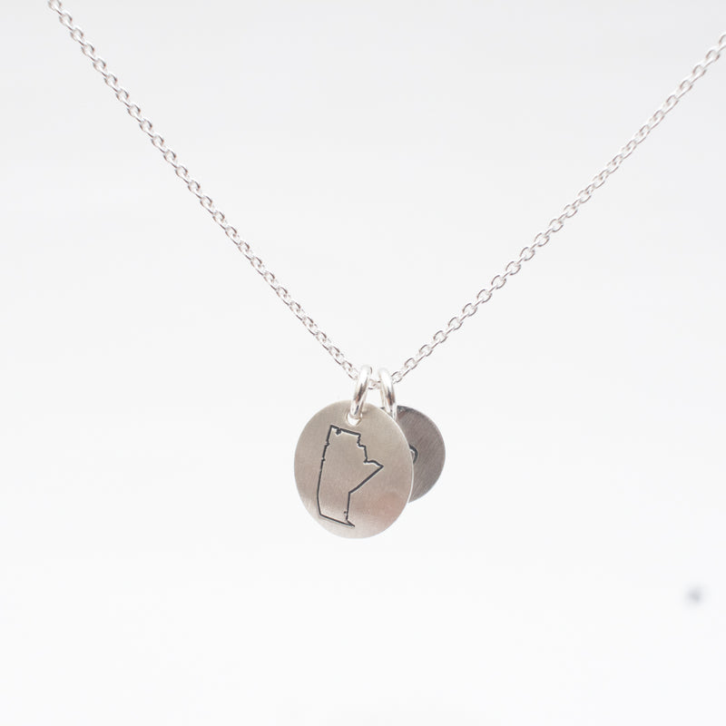 Silver Manitoba Necklace