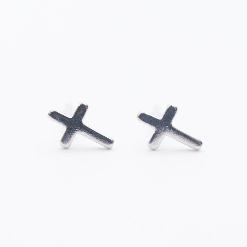 Mini Cross Studs