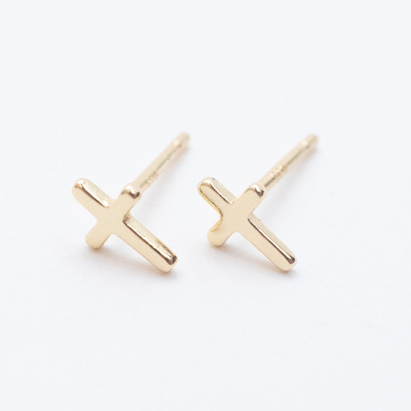 Mini Cross Studs