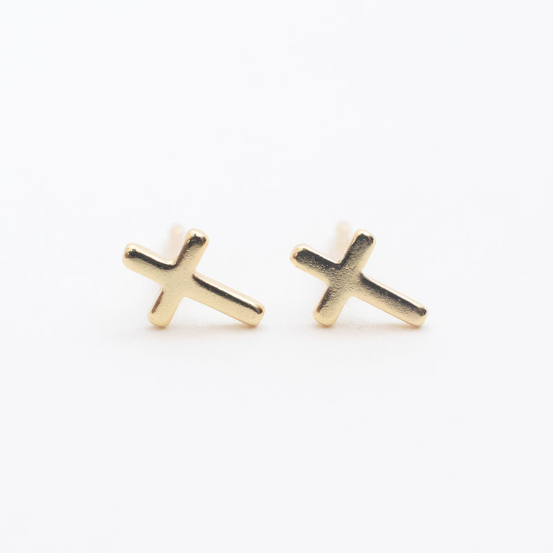 Mini Cross Studs