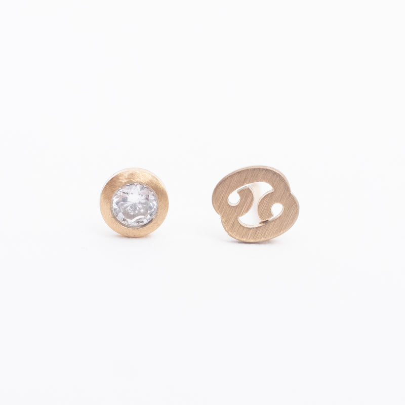 Cancer Zodiac Studs