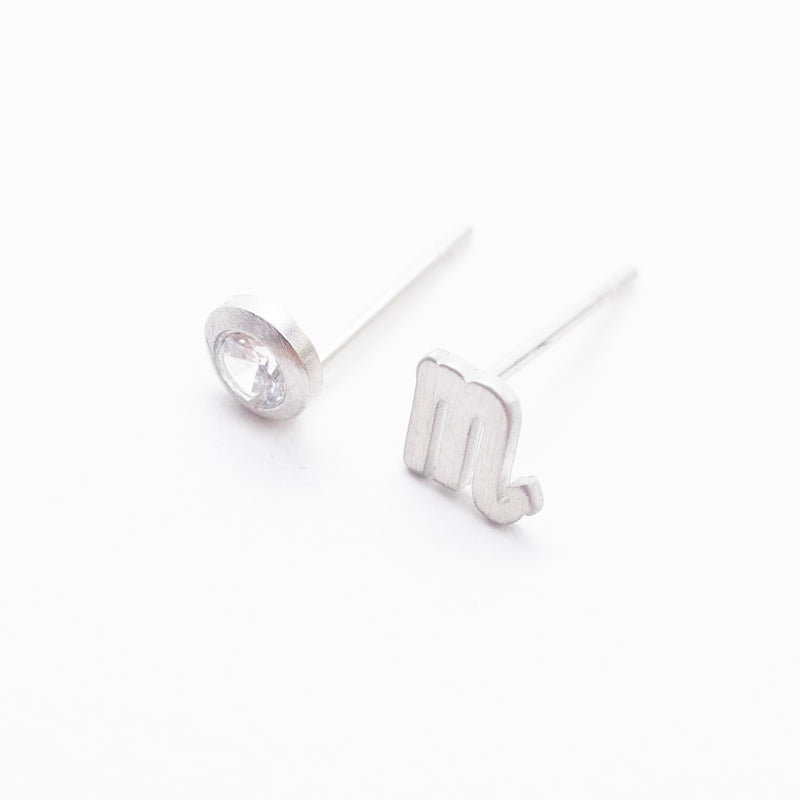 Scorpio Zodiac Studs