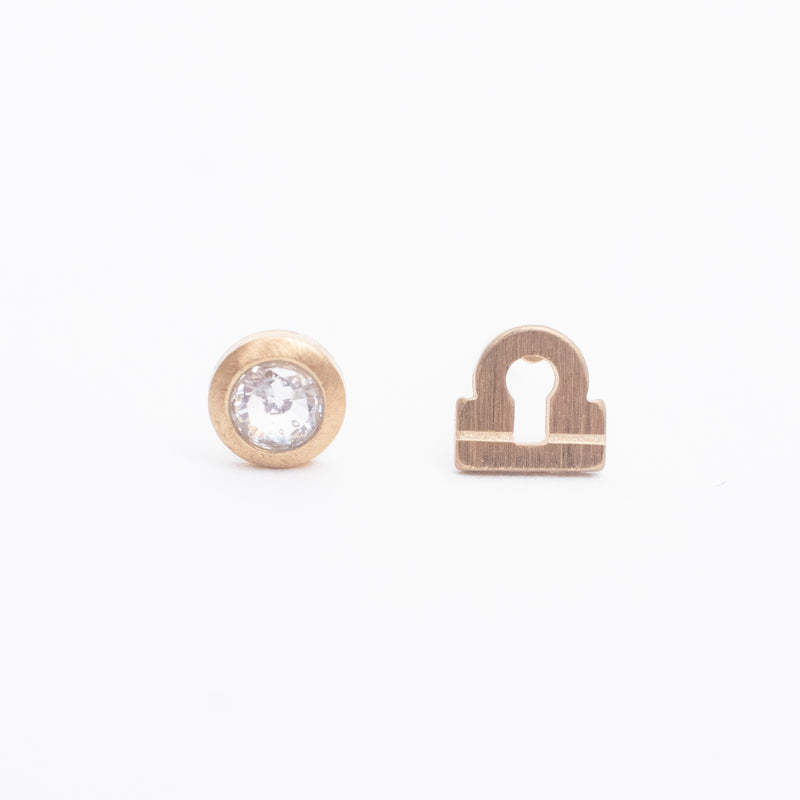 Libra Zodiac Studs