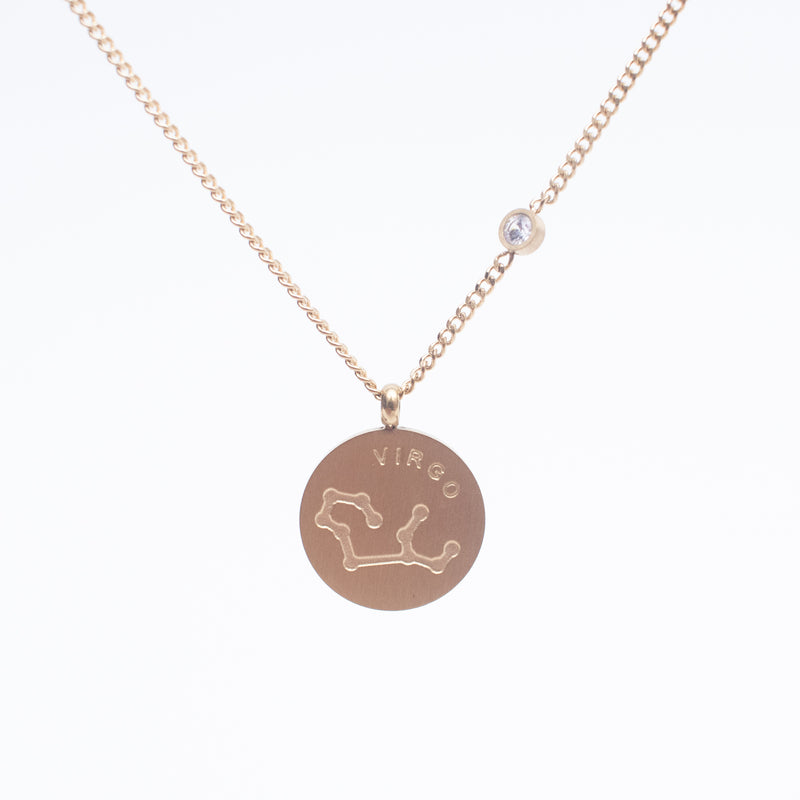 Virgo Constellation Necklace