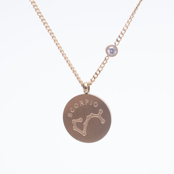 Scorpio Constellation Necklace