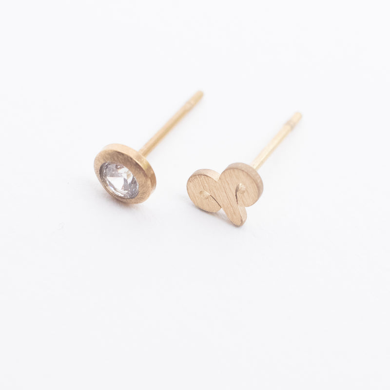 Aries Zodiac Studs