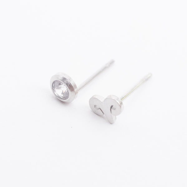 Aries Zodiac Studs