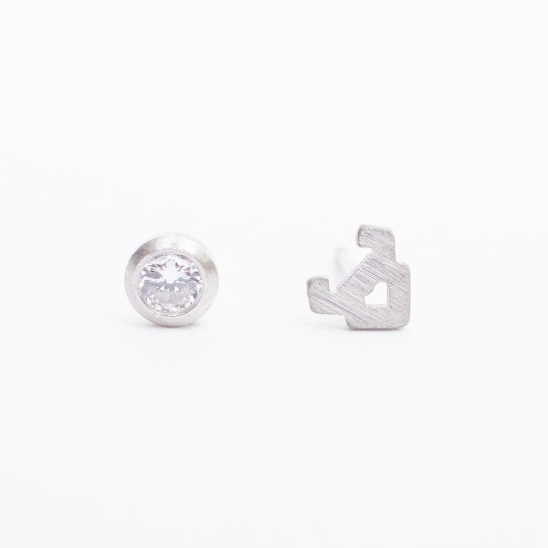 Taurus Zodiac Studs