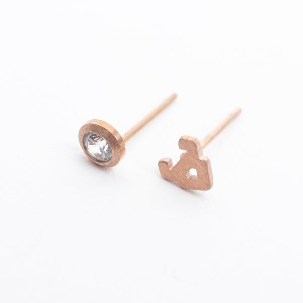 Taurus Zodiac Studs