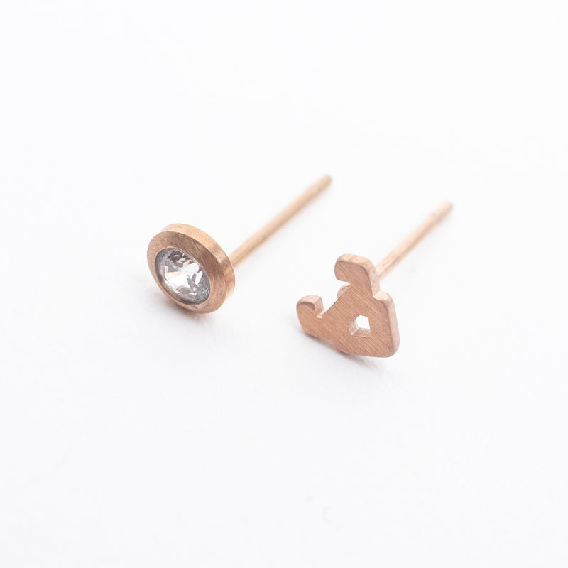 Taurus Zodiac Studs