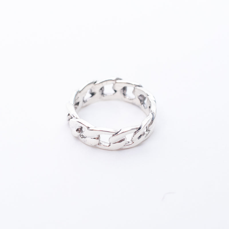 Silver Chain Ring