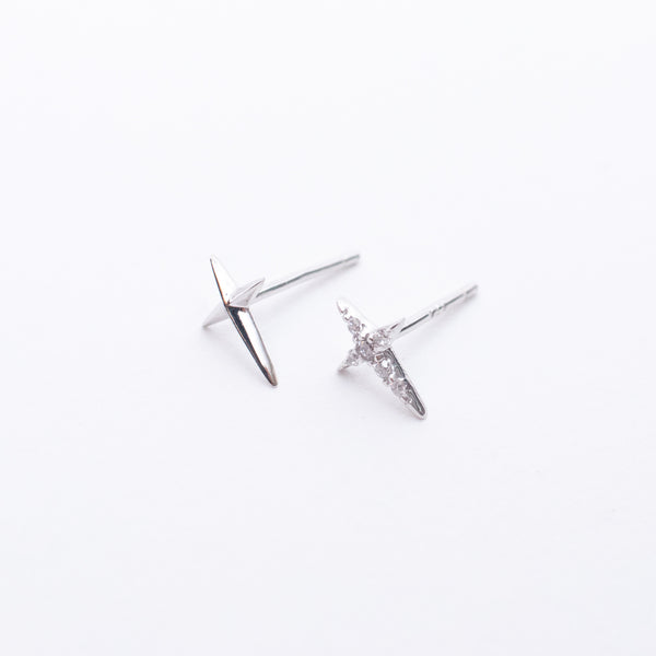 Four Pointed Star Studs