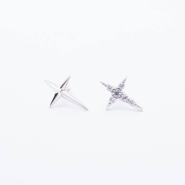 Four Pointed Star Studs