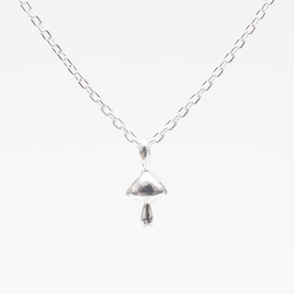 Silver Little Shroom Necklace
