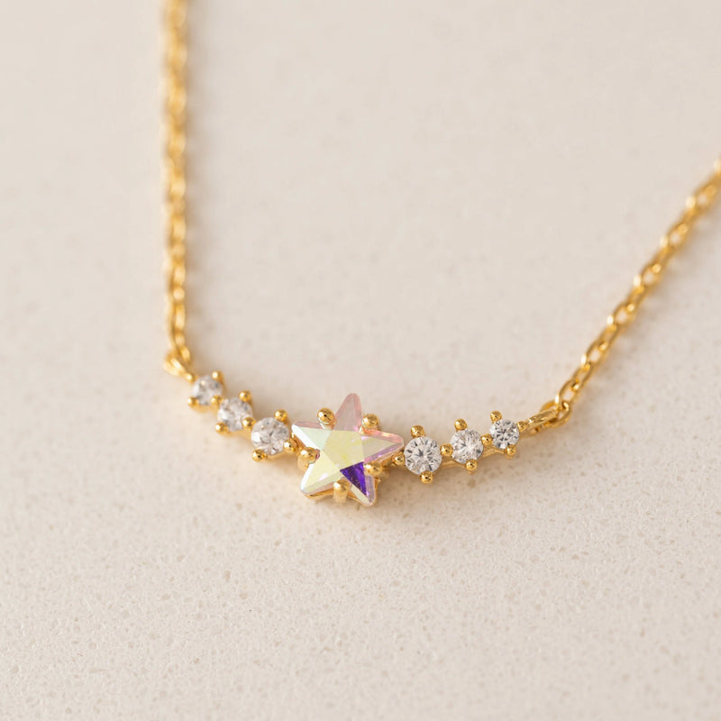 Gold Stargazer Necklace