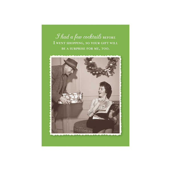 Surprise Holiday Card