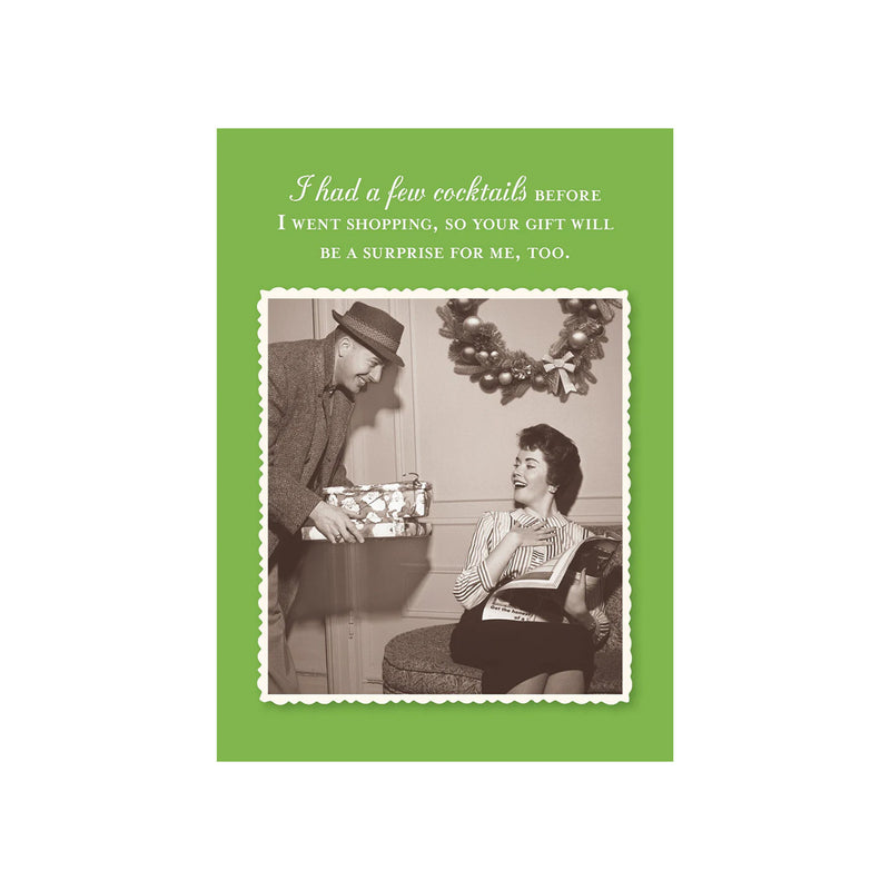 Surprise Holiday Card