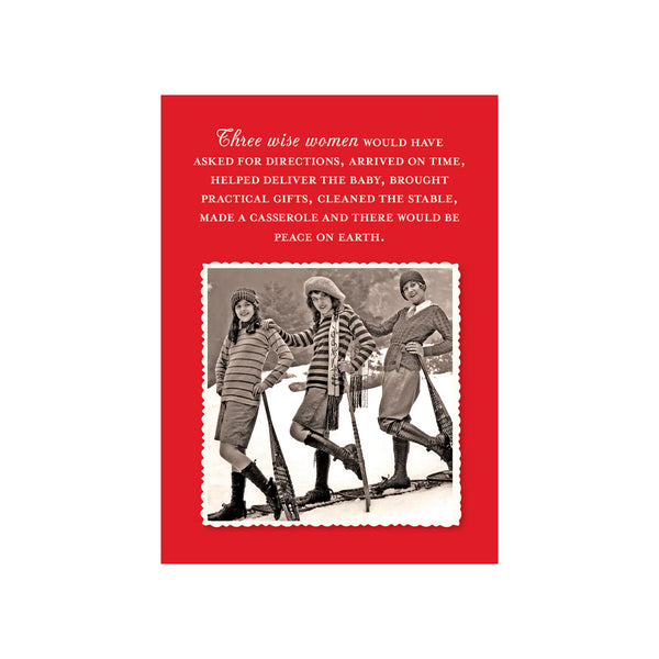 Three Wise Women Holiday Card