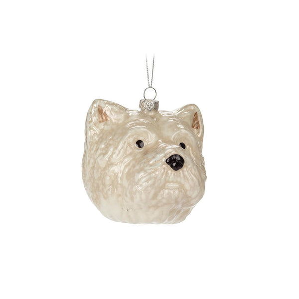 Westie Face Ornament