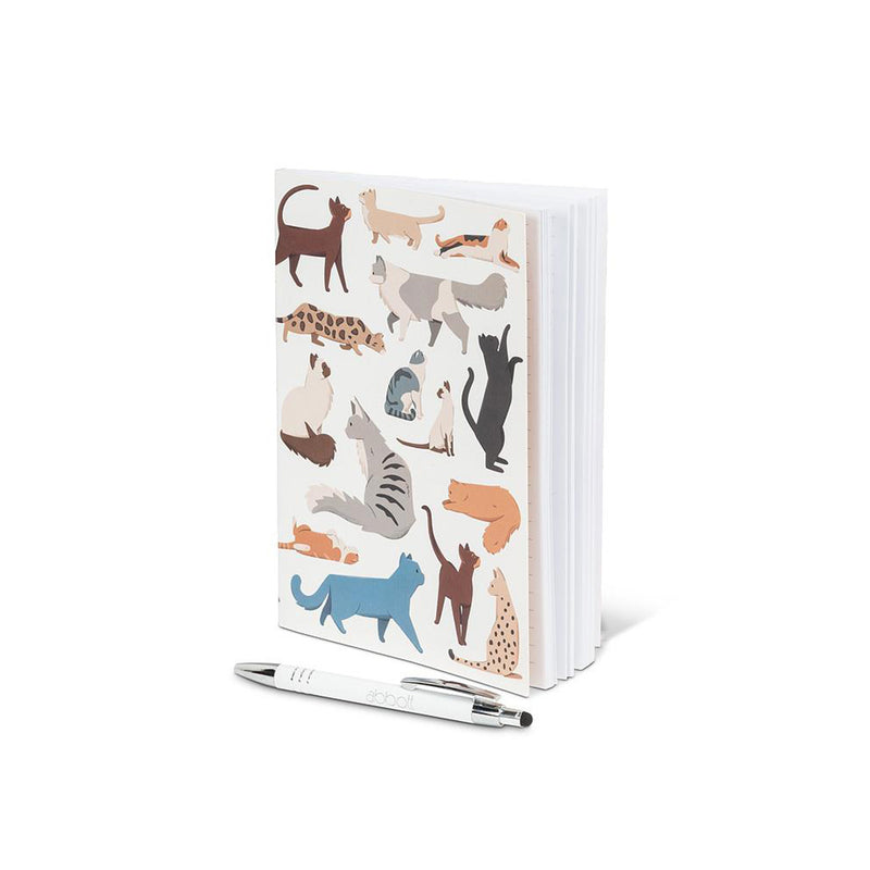 Multi Cats Lined Notebook