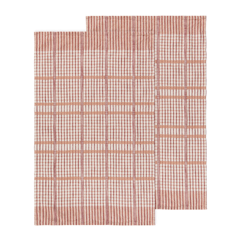Finley Check Dishtowels - Set of 2