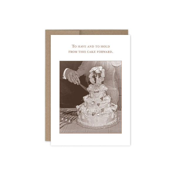 This Cake Forward Wedding Card