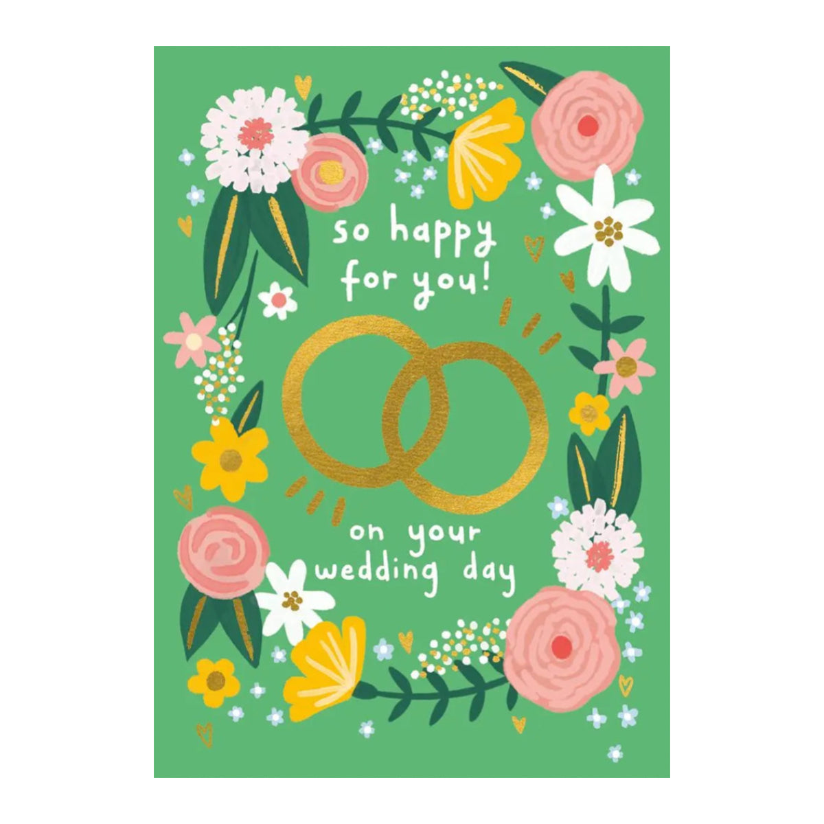 Rings Wedding Card – Silver Lotus Winnipeg