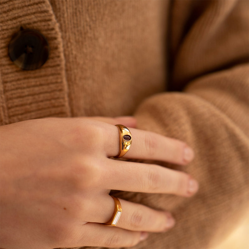 Carmin Gold Vermeil Ring