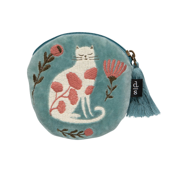 Embroidered Coin Purse