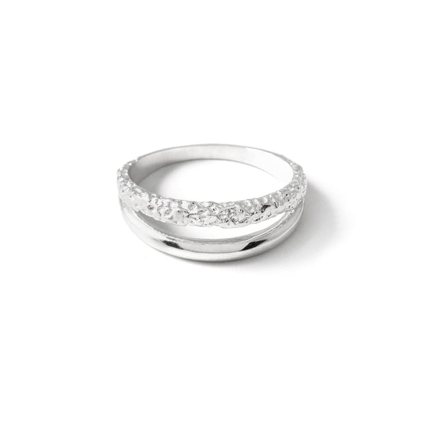 Silver Dopio Ring