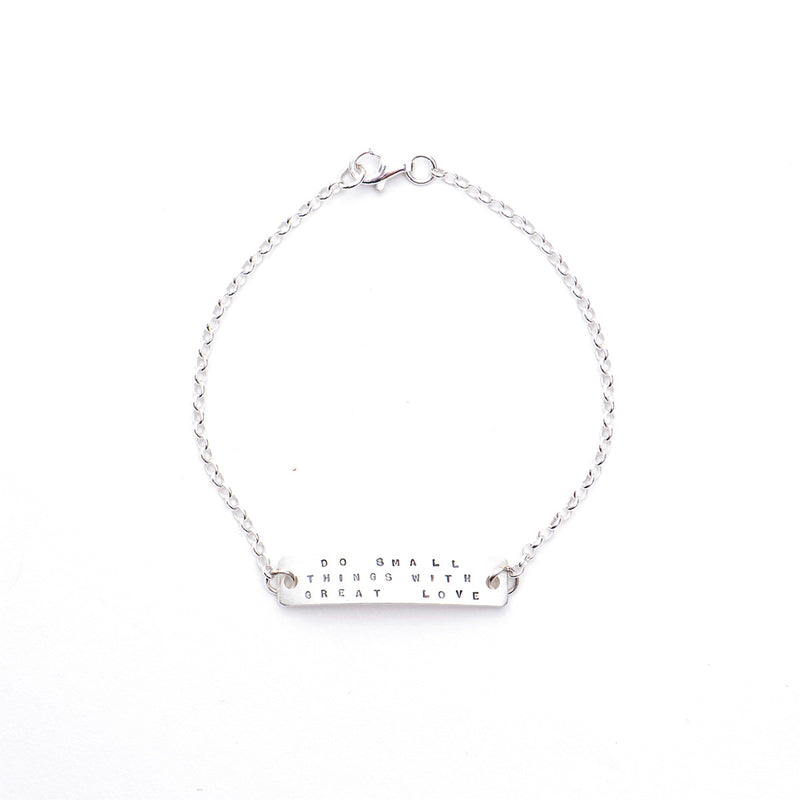 Silver Bookmark Bracelet