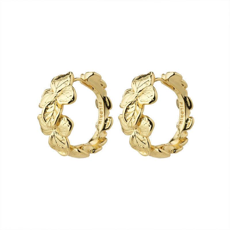 Echo Gold Plated Hoops