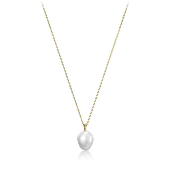 Mini Pearl Pendant Necklace